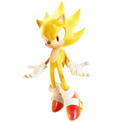 Sonic the Hedgehog render || Super Sonic 1