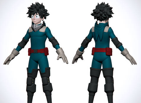 Izuku Midoriya (Deku) - WIP 3