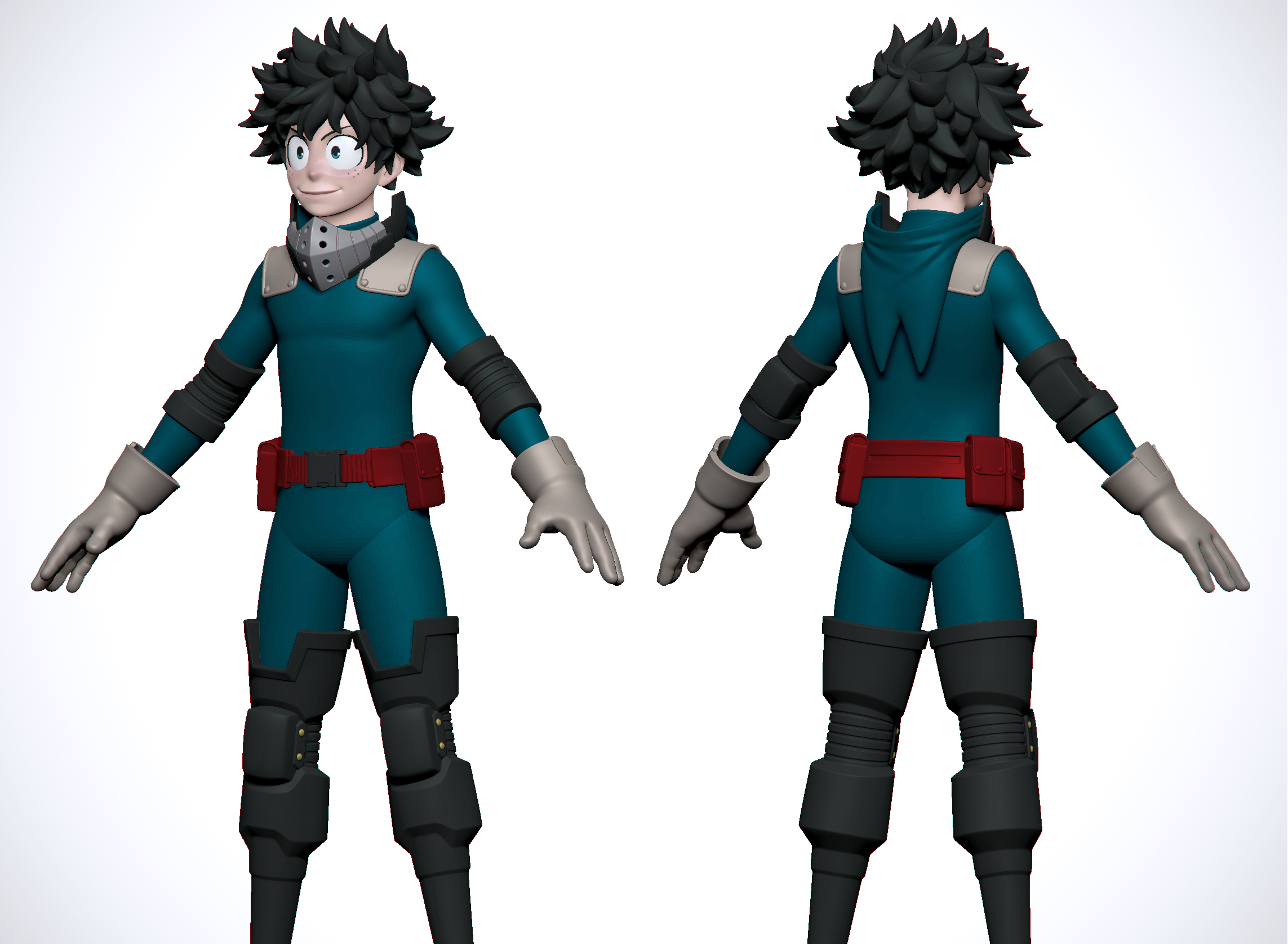 Izuku Midoriya (Deku) - WIP 3