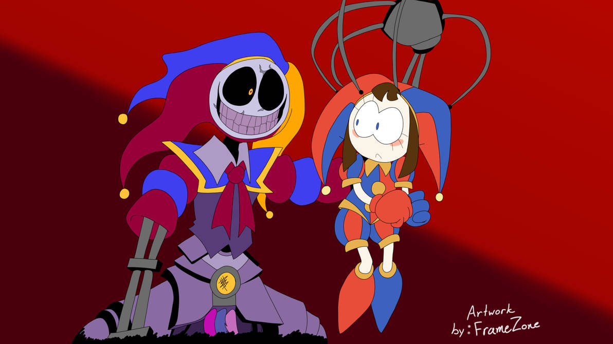 Two Jester Rbbits Both Jesters different Personalities by FrameZoneDA on DeviantArt