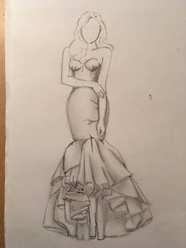 Dress sketch