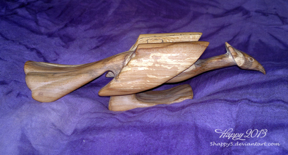 Flame Spalted Beech Pheonix Fetish WIP by Happy5art Flame Spalted Beech Pheonix Fetish WIP by Happy5art