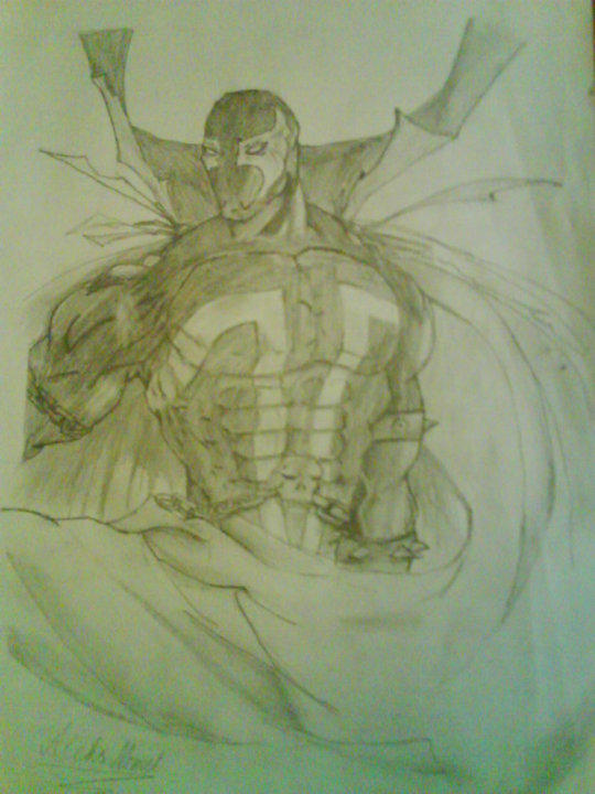 Spawn Pencil Drawing by ComicWorkShop on DeviantArt
