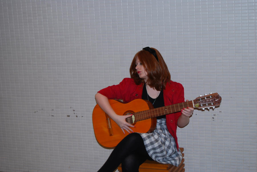 Girl with a Guitar 1