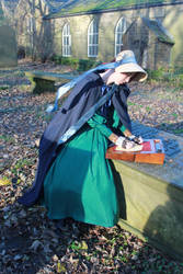 Emily Bronte in Haworth