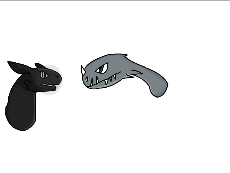 Toothless With Wind Toothless and Silverwind by LifeDragon17 on DeviantArt