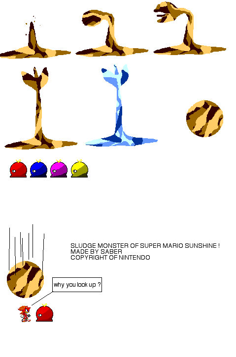 sludge monster by saber-th on DeviantArt