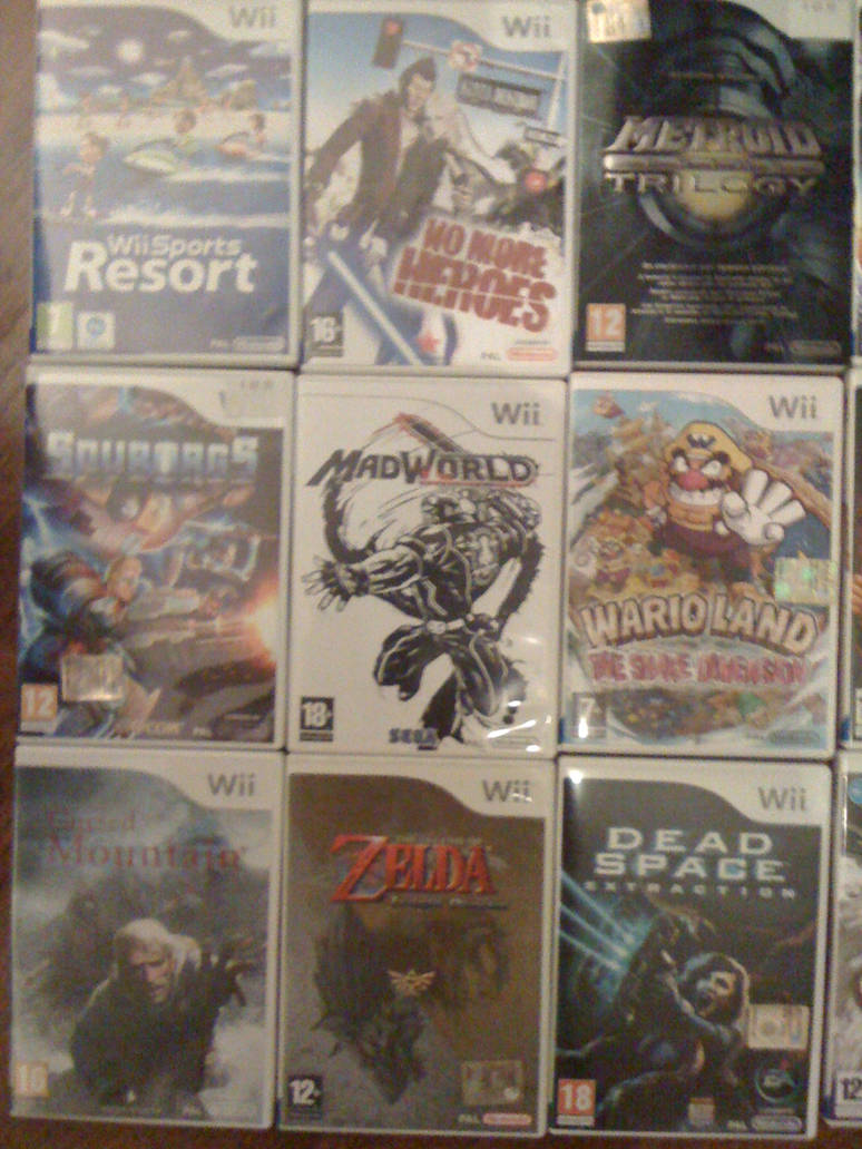 Wii Collection wii collection 5 by saber-th on DeviantArt