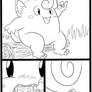 Giant playful Clefairy