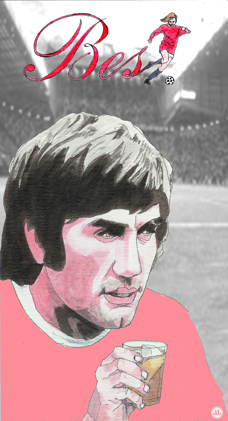 Portrait of Georgie Best