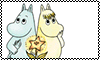 Stamp - Moomintroll