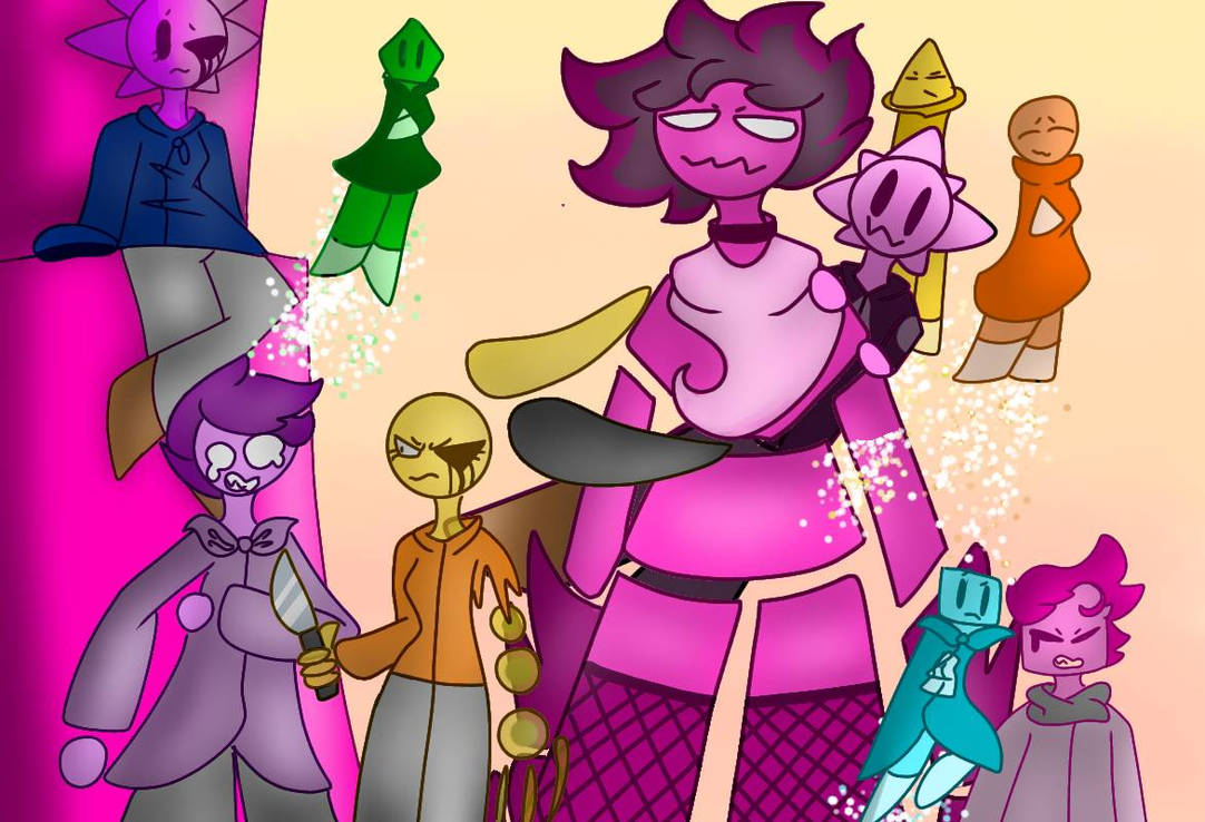 Pink Corruption Deviantart Pink corruption au by Abscondthedragon on DeviantArt