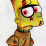 Zombie Bart Simpson...