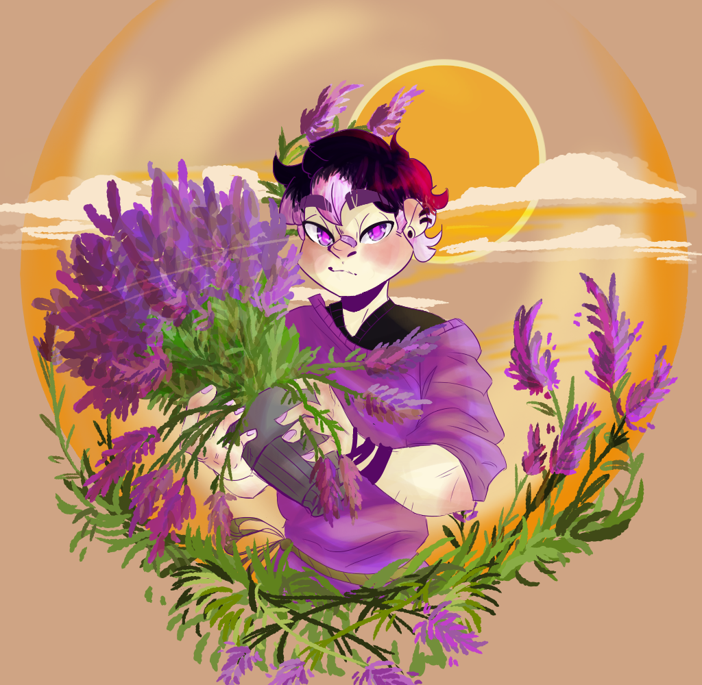 /COLLAB/Matt with lavanda~