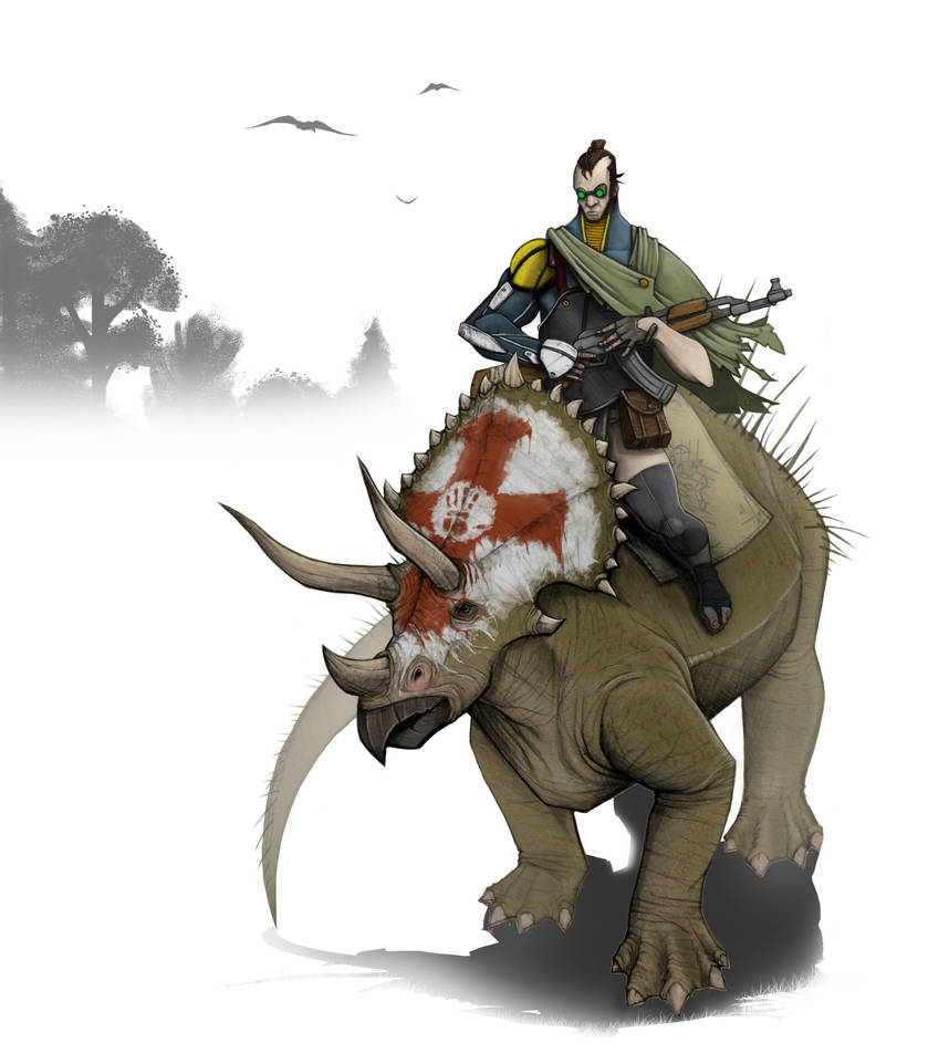 Japanese Dinosaur Rider Dino rider by benschultz on DeviantArt