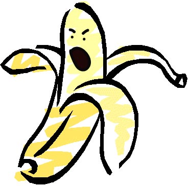 Pissed off Banana