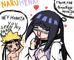 NaruHina:Naruto lost Pants