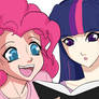 Pinkie Pie and Twilight