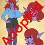 Adoptable: Dark Elf-Chan Busty Milf 2