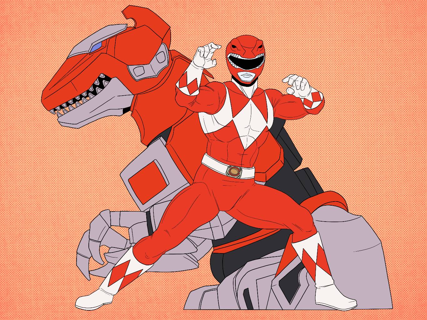 Redranger Red Ranger by Ninja-8004 on DeviantArt