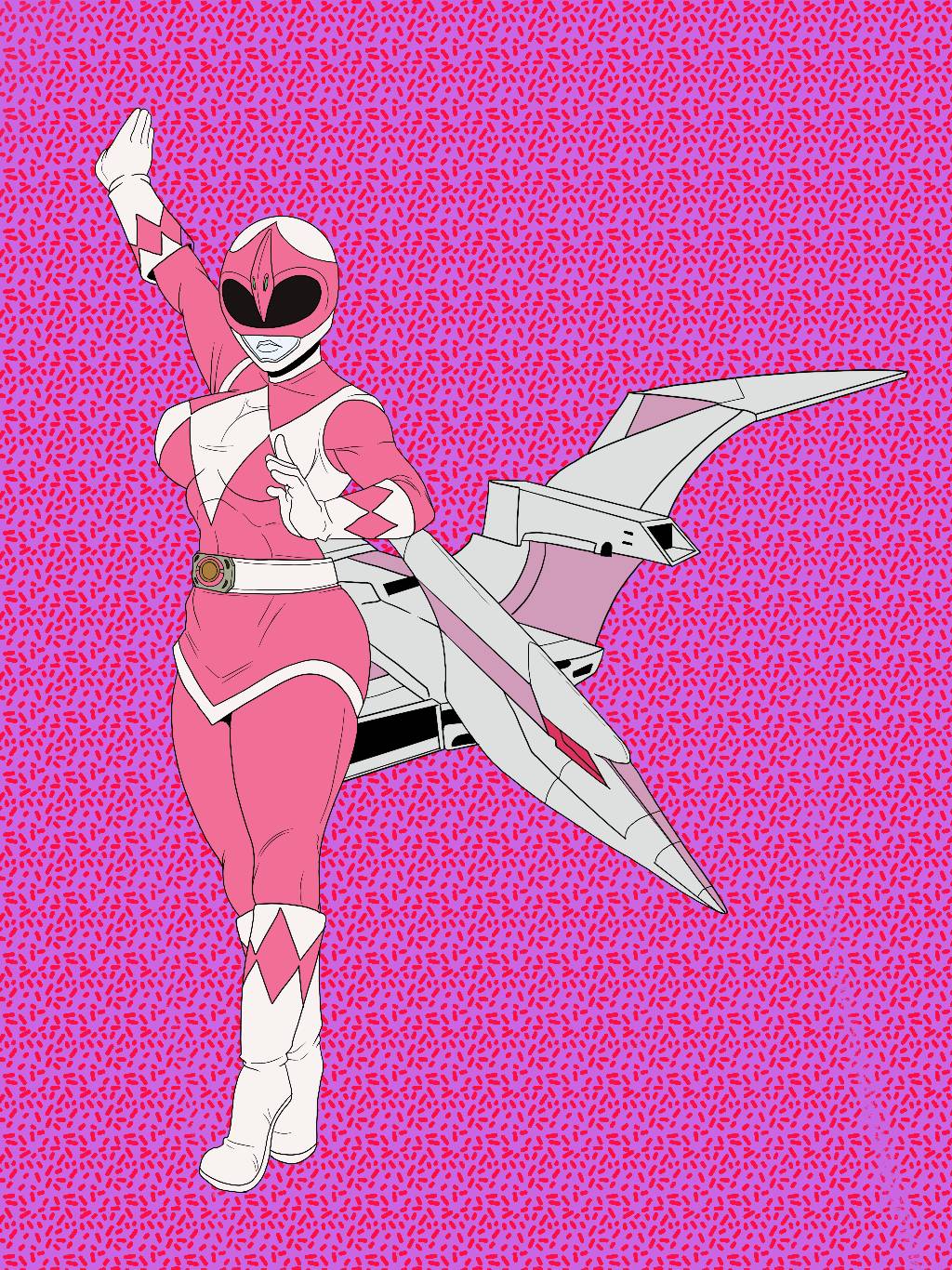 Pink Ranger by Ninja-8004 on DeviantArt