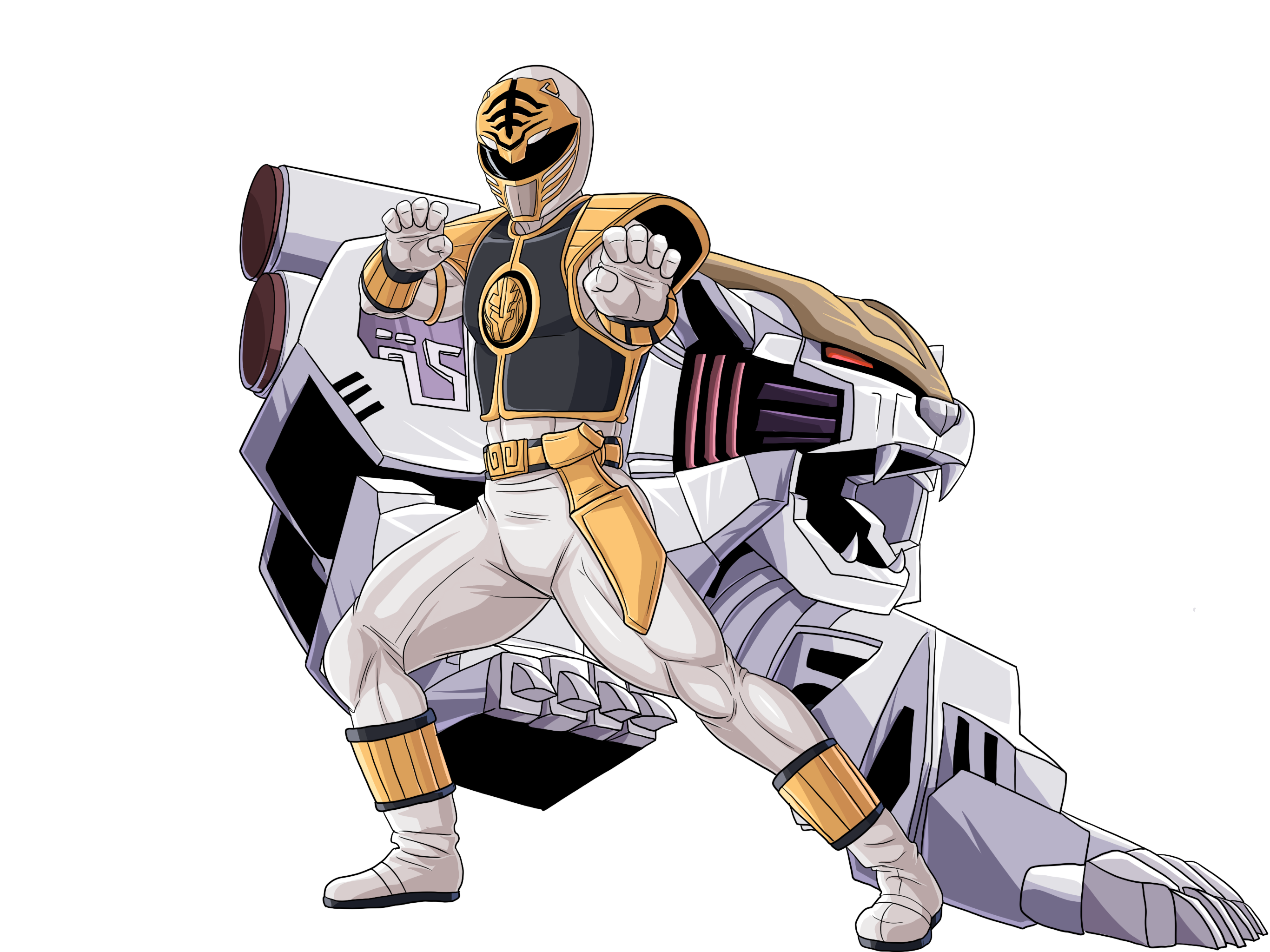 White Ranger by Ninja-8004 on DeviantArt