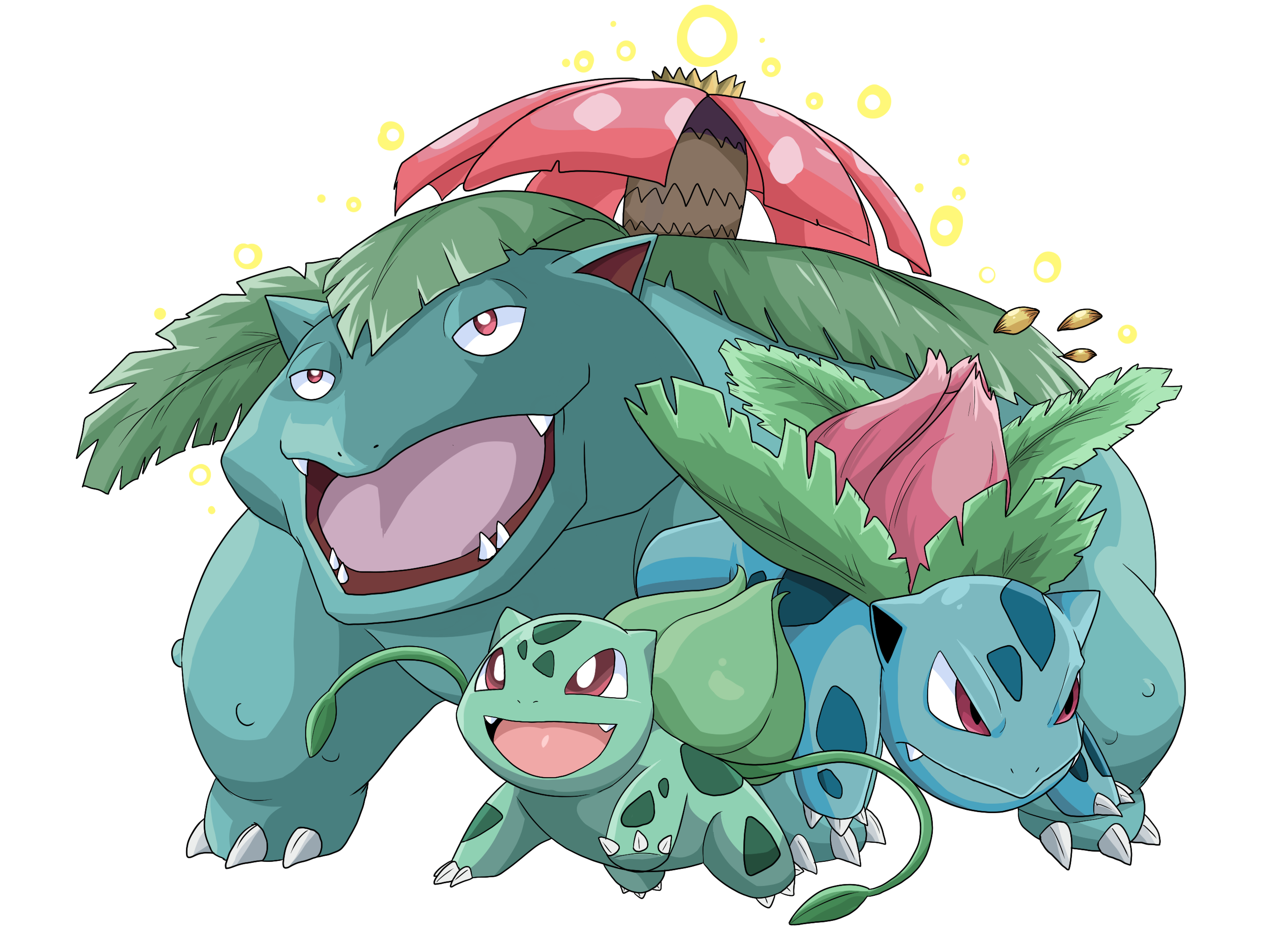 Bulbasaurus Evolution Bulbasaur Evolution by Ninja-8004 on DeviantArt