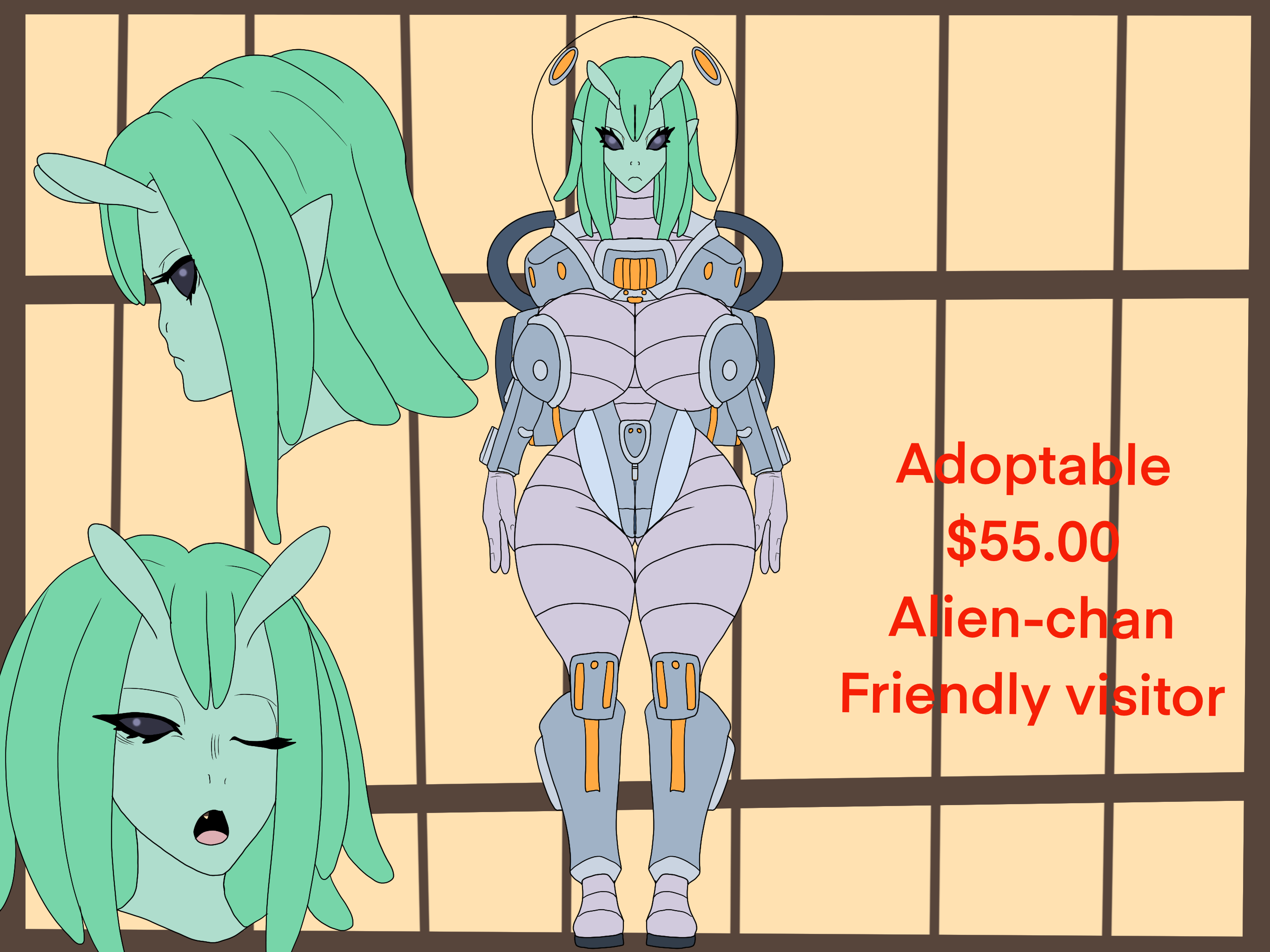 Friends Adaptable Alien Adoptable Alien-chan by Ninja-8004 on DeviantArt