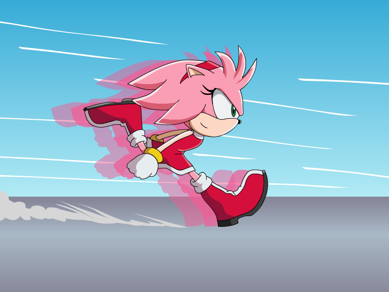 Amy Running Amy Runs By by Forever-Yours-Angel on DeviantArt