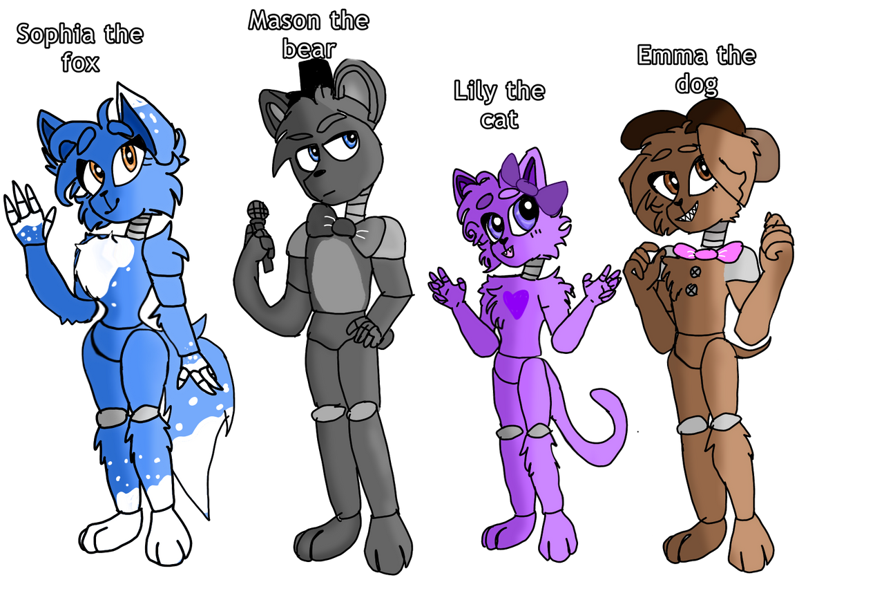My fnaf oc by iwillkillsomeone on DeviantArt