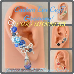 Custom Ear Cuff Giveaway! 2 Winners (+Sale) by BlackBlossomJewelry