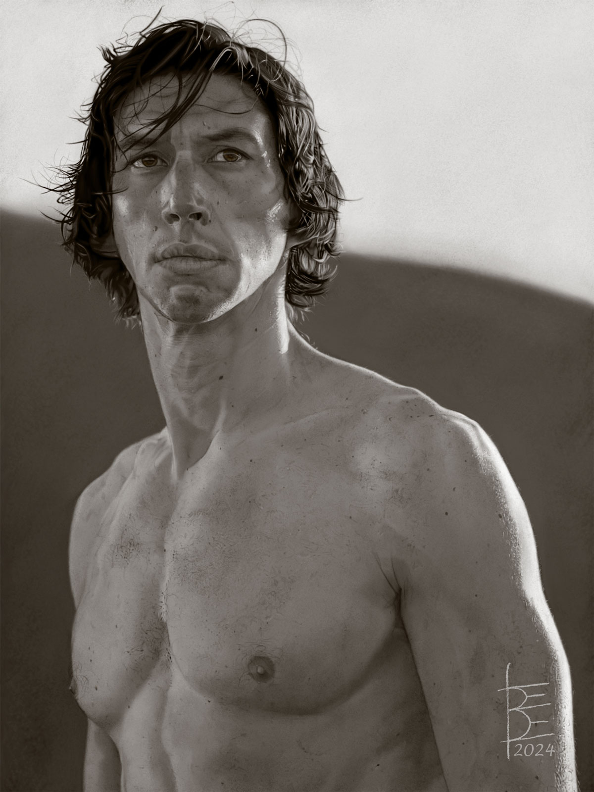 Adam Driver Buildf Adam Driver #132 (Burberry Hero 3.0) by altocello on DeviantArt