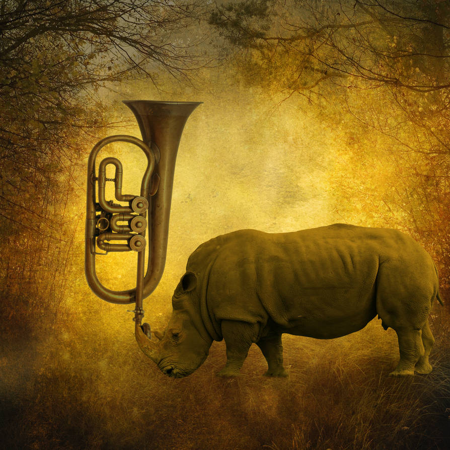 Blowing your own horn by davidrabin on DeviantArt
