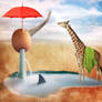 giraffe shower