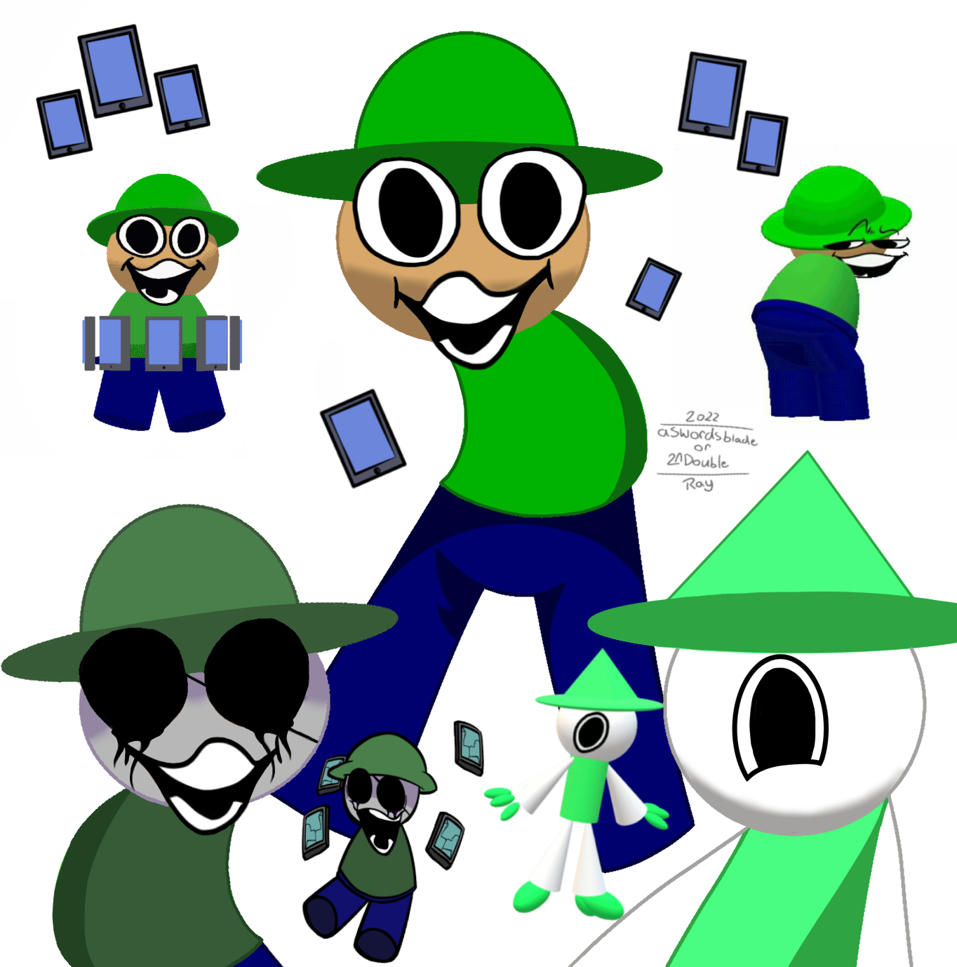 Error Bandu Bandu Popcorn Edition Mod FNF (All Forms) by aswordsblade on DeviantArt