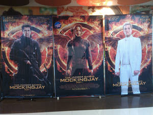 Mockingjay Part 1 Poster Standees