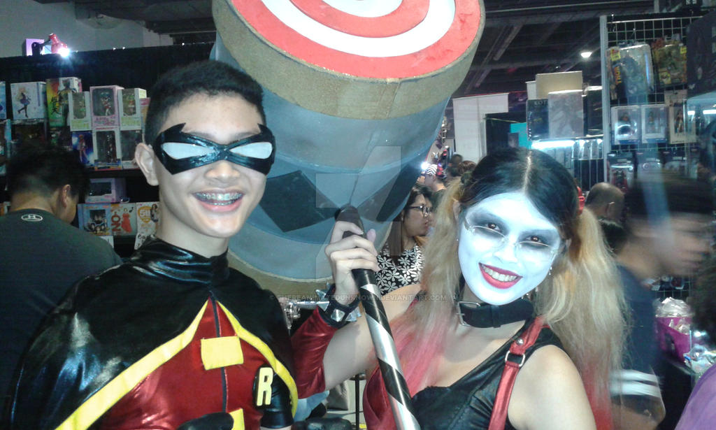 Robin and Harley Quinn by thereanimatedunknown on DeviantArt