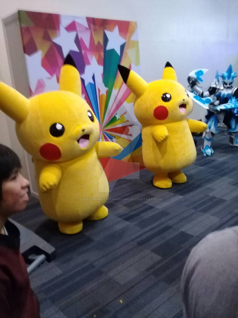 Pikachu mascots by thereanimatedunknown on DeviantArt