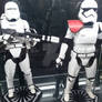 First Order Flametrooper and Stormtrooper