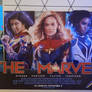 The Marvels poster standee 