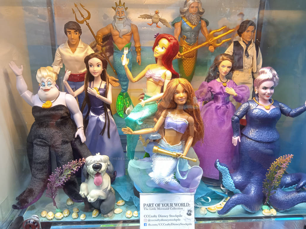 The Little Mermaid doll set by thereanimatedunknown on DeviantArt