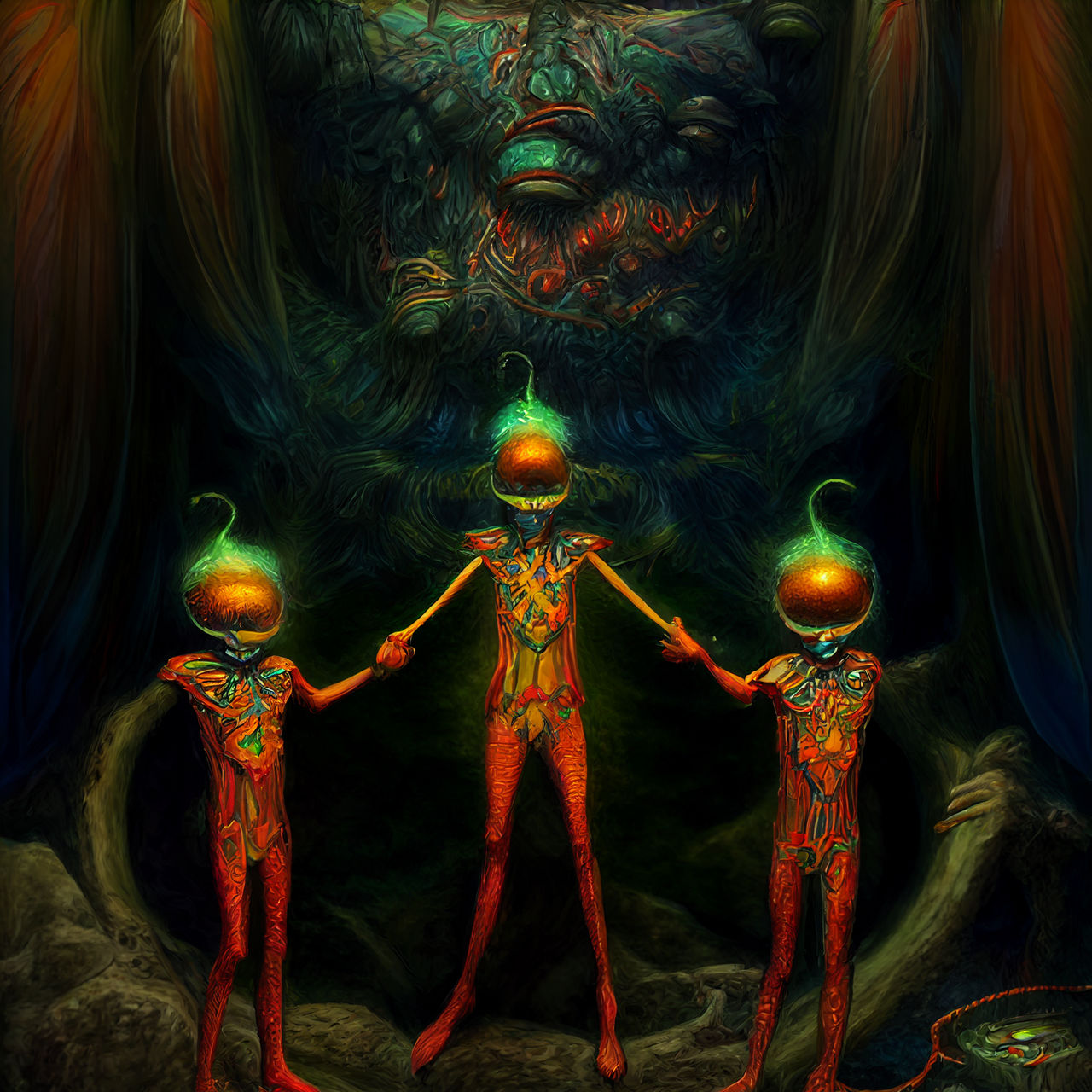 DMT machine elves by VisionsOfDoom on DeviantArt