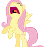 Fluttershy Inhaling