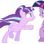 Starlight points at Twilight Sparkle