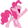 Pinkie Pie holding the last note
