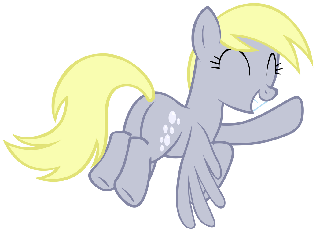 Derpy flying by Tardifice on DeviantArt