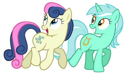 Lyra and Sweetie Drops