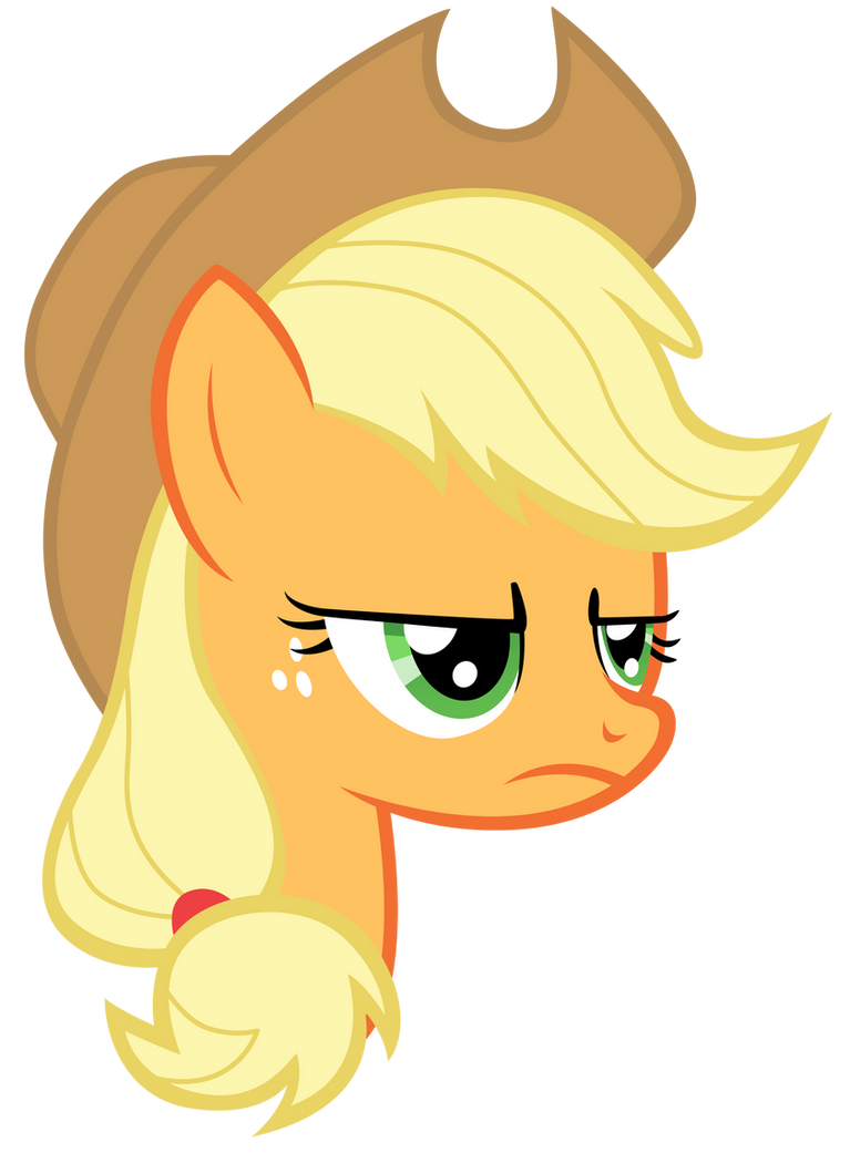 Applejack angrily following Rarity by Tardifice on DeviantArt