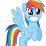 Rainbow excited to ride the Wild Blue Yonder