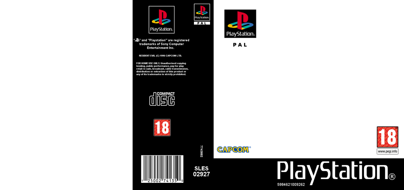 PS1 - cover template by BigMachete on DeviantArt
